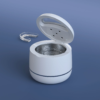 Ultrasonic cleaner for retainers, dental pod cleaner for dentures and dental appliances