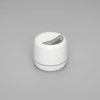 Portable ultrasonic retainer cleaner for aligners and dentures