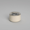 Beige Portable Ultrasonic Cleaner Beige M9C5101 portable ultrasonic denture and retainer cleaner