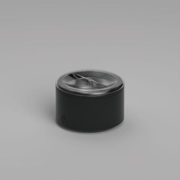 Black Cordless Ultrasonic Retainer Cleaner Black M9C5101 cordless ultrasonic cleaner for retainers and aligners