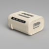 Beige M9E101 ultrasonic cleaner for jewelry, glasses and small items