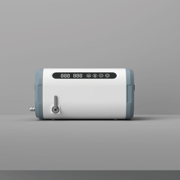 M9E101 ultrasonic cleaner in white color features a compact and modern design. This home ultrasonic cleaning device uses ultrasonic vibration technology to remove dirt and residues from jewelry, eyeglasses, watches, dental aligners and other small items.