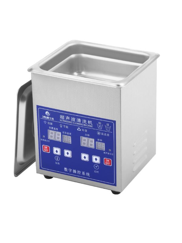 PL-S08 stainless steel heated ultrasonic cleaner with digital control panel