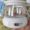 Portable ultrasonic denture cleaner real product photo for daily oral care
