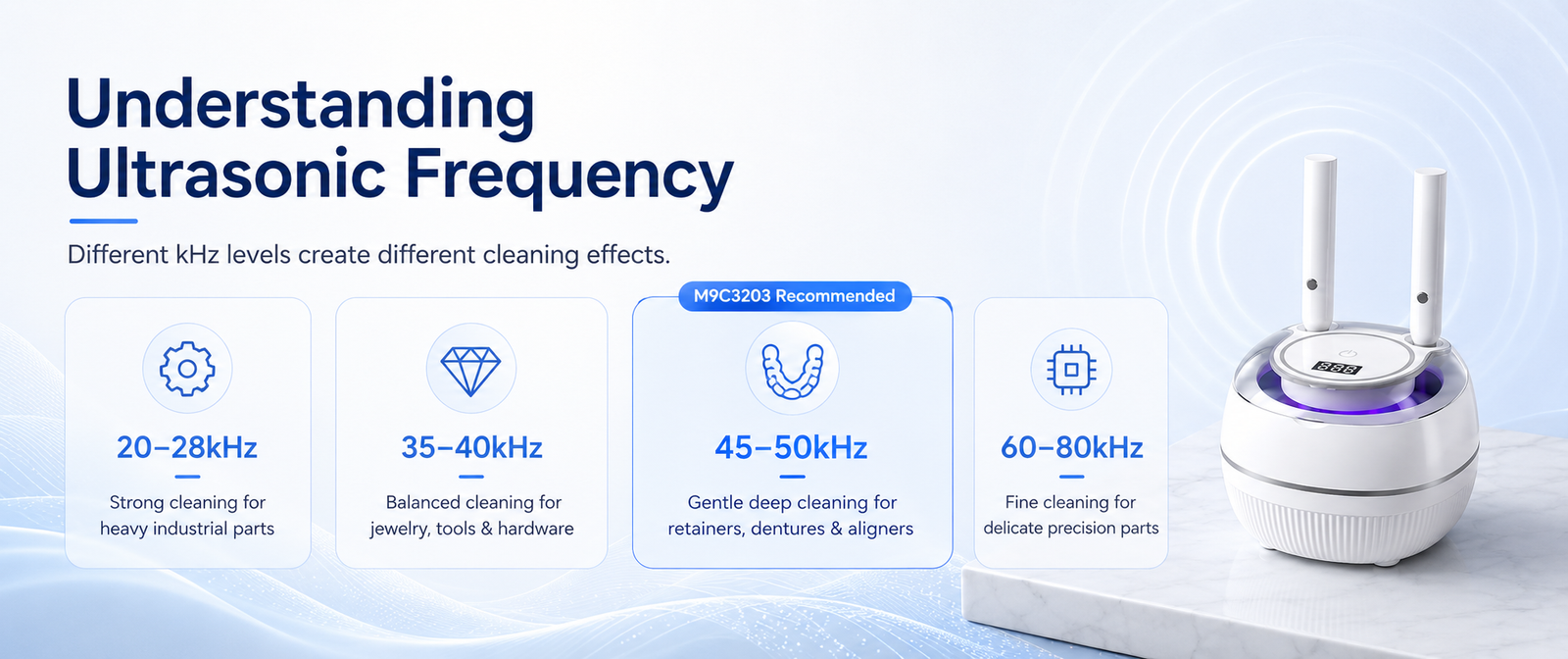 UV Ultrasonic Retainer Cleaner