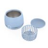 ZX-530 ultrasonic retainer cleaner with removable basket and lid