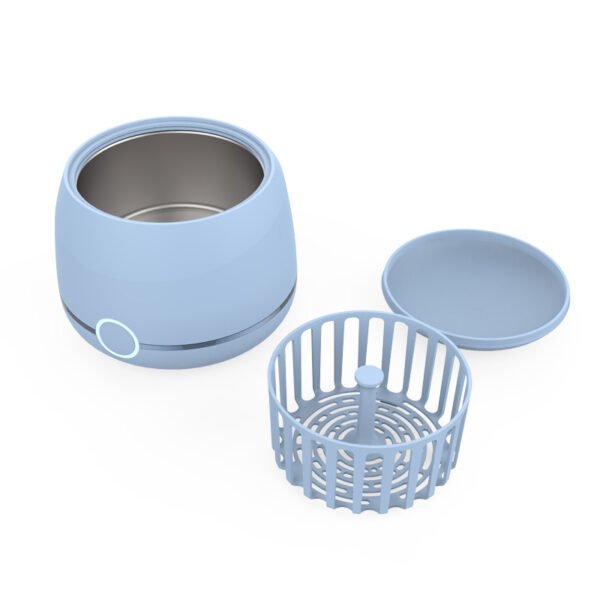 ZX-530 ultrasonic retainer cleaner with removable basket and lid