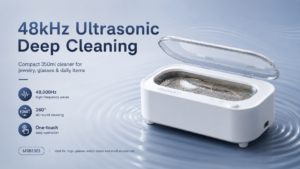 M9B1301 48kHz ultrasonic cleaner for jewelry and glasses