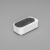 M9B1302 compact ultrasonic cleaner 350mL top angle view