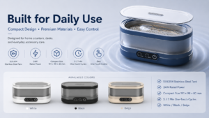 M9B1306 ultrasonic cleaner for small items with 350mL tank