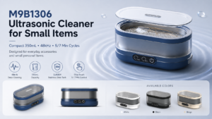 compact ultrasonic cleaner with 48kHz and SUS304 tank