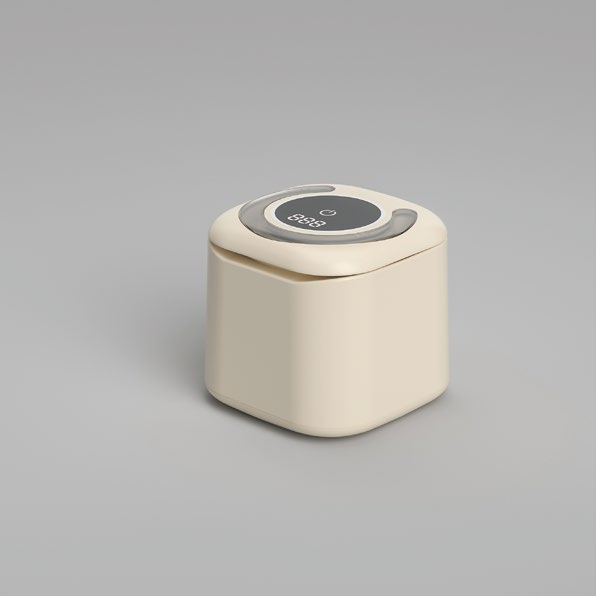 Beige Ultrasonic Aligner Cleaner beige ultrasonic aligner cleaner for retainers and dentures