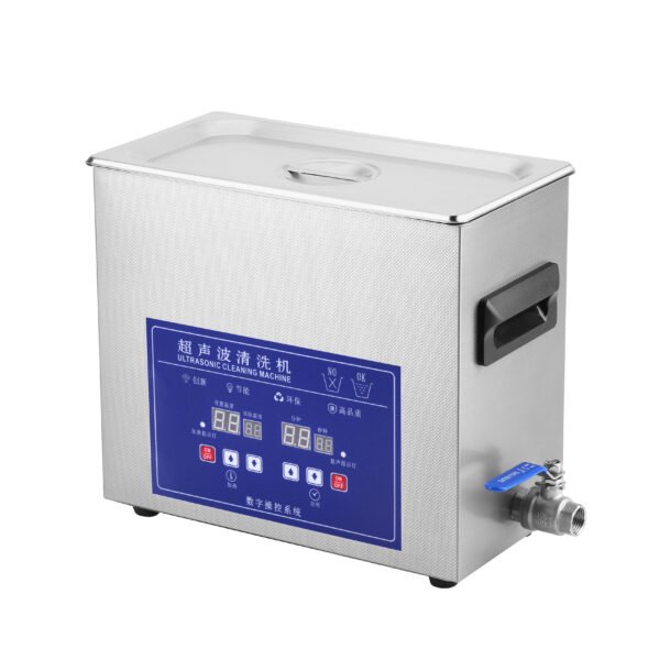 PL-S30 6.2L Heated Ultrasonic Cleaner PL-S30 6.2L heated ultrasonic cleaner with digital control panel and drain valve