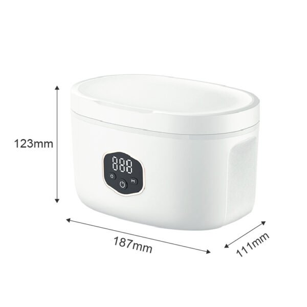 GT-F2 Ultrasonic Cleaner Dimensions GT-F2 compact ultrasonic cleaner size 187 x 123 x 111 mm