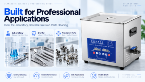 15L ultrasonic cleaner for laboratory dental instruments and precision parts