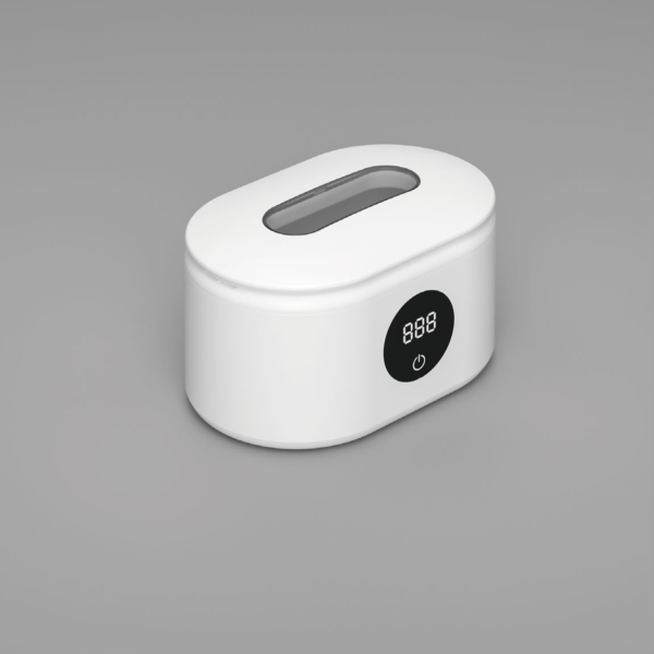 M9B3601 Compact 600mL Ultrasonic Cleaner M9B3601 compact 600mL ultrasonic cleaner white product view