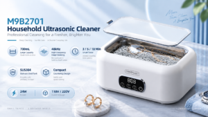 ultrasonic cleaner for phone cases watch bands retainers and daily items