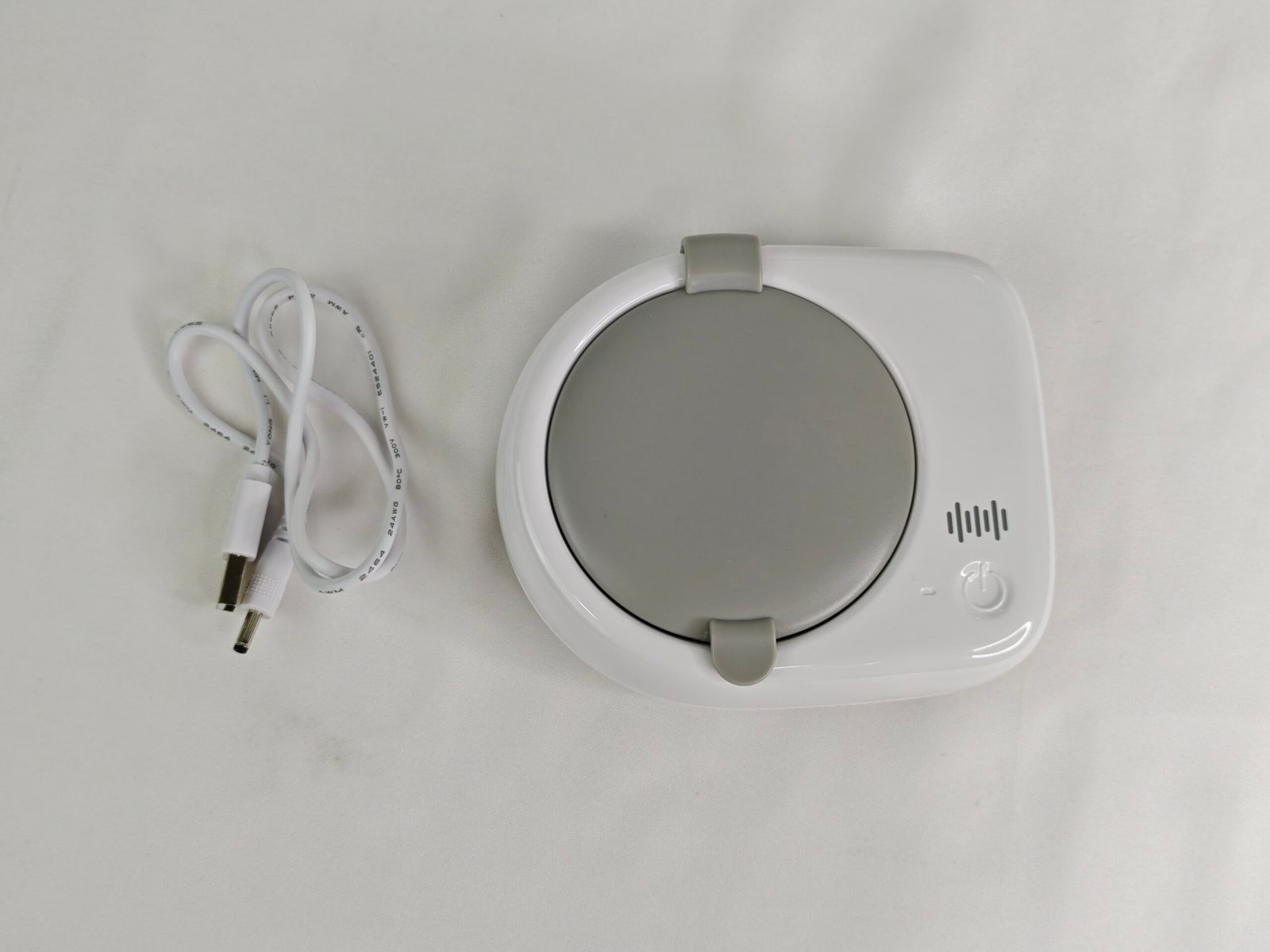 GZ-CS08 cordless ultrasonic cleaner open lid side view